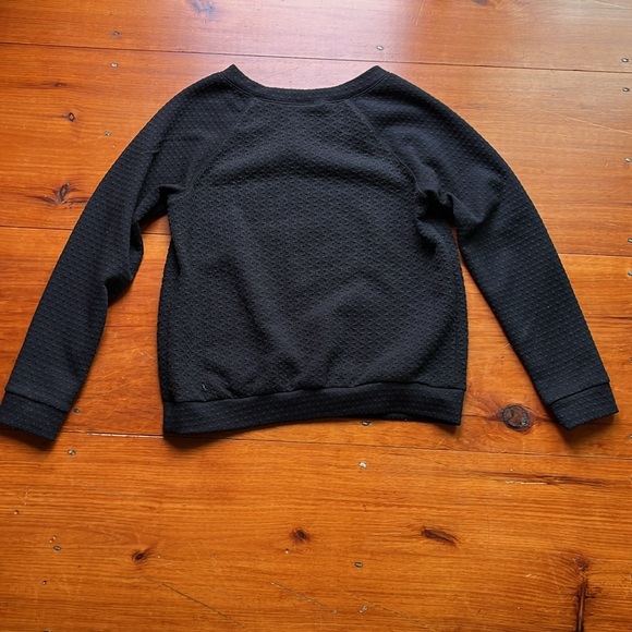 Max Studio quilted crew pullover - Picture 2 of 8